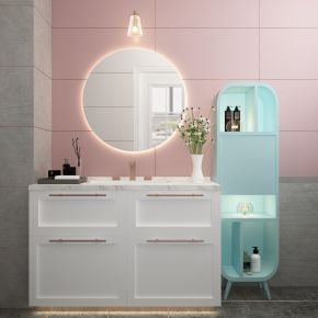 现代简约卫生间浴室柜