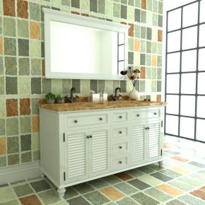 3D美式乡村风浴室柜