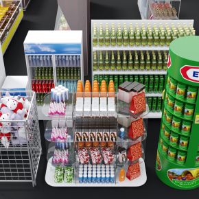现代超市配套，超市设施，超市货架，食品柜，冷饮柜，冷藏柜，展示架