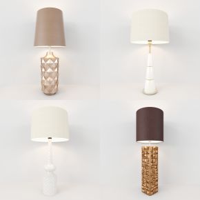 现代灯具，灯，台灯，落地灯，简欧台灯，台灯组合