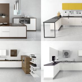 现代橱柜，橱柜组合，橱柜，厨卫组合，厨具组合，厨房器具
