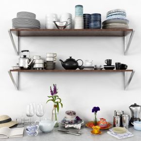 现代餐具，餐具，餐具组合，厨卫用品，厨卫摆件，厨具，厨房器具