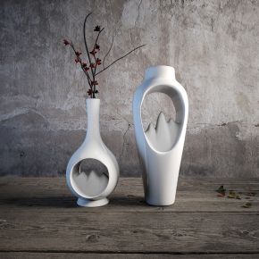 新中式装饰花瓶