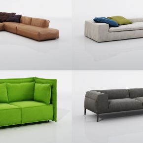 现代沙发，多人沙发，双人沙发，布艺沙发，休闲沙发
