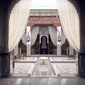 现代清真寺伊斯兰议事厅异国风情