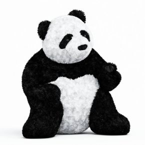大熊猫毛绒玩具