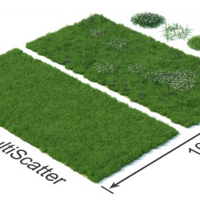现代草坪，草地，草坪，草堆，杂草