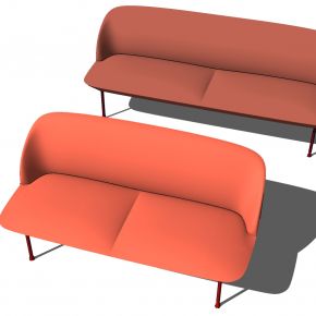 现代简约双人沙发