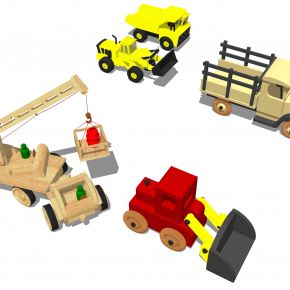 儿童玩具车积木车