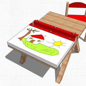 幼儿园家具儿童书桌椅
