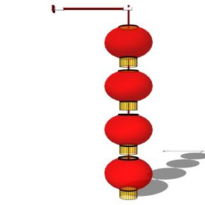 中式红灯笼吊灯