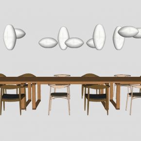 新中式日式实木单人沙发椅子桌子餐桌