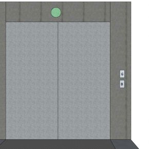 电梯门电梯厅电梯轿厢门构件