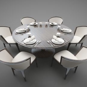 现代风格餐桌