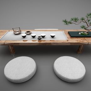 新中式风格茶桌17(2016)