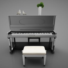 现代风格钢琴