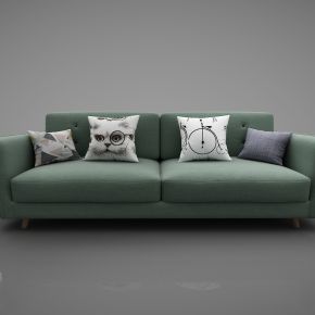 现代风格双人沙发