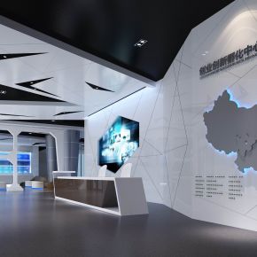 科技办公门厅