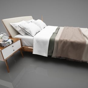 现代风格床具