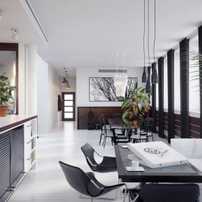 高品质现代风格家庭公寓