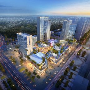 成都红光里龙城国际（六期）商业广场概念设计三益