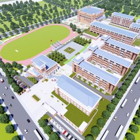 长沙高新区金南中学建设项目中标方案