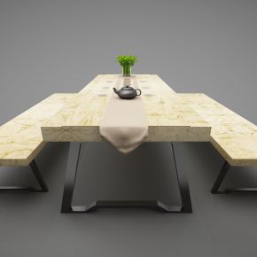 现代风格餐桌 