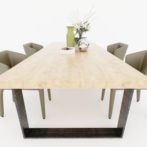 现代风格餐桌