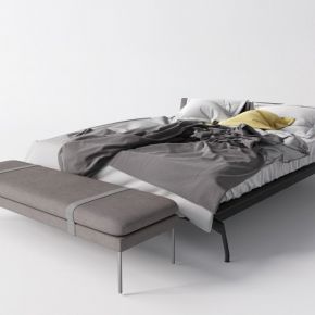 现代床品床尾凳
