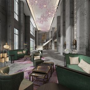酒店接待区