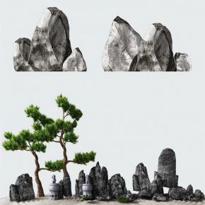中式枯山水