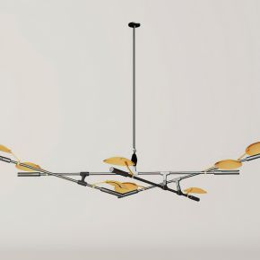 现代金属工业吊灯