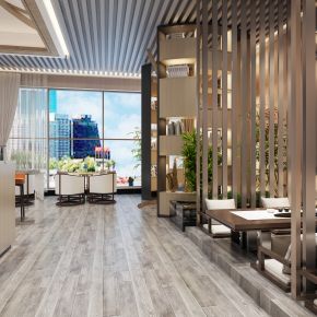 新中式酒店大堂