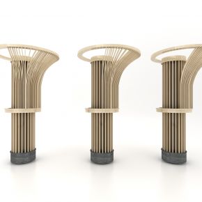 现代风格装饰柱子