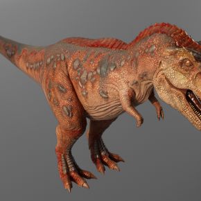 现代霸王龙恐龙动物侏罗纪