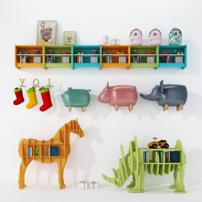 现代儿童柜玩具
