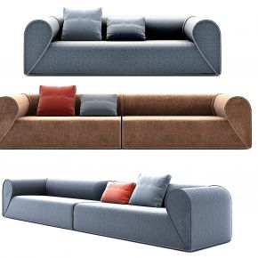 现代双人沙发组合