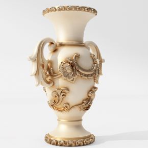 欧式雕花花瓶