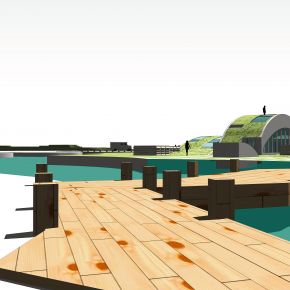城市规划 停车场 城市建筑SU模型