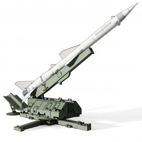 现代军用装备武器导弹火箭