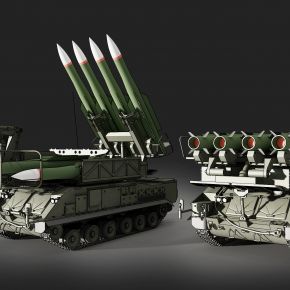 现代军用装备武器多功能步兵车导弹