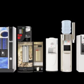 现代饮水机咖啡机组合