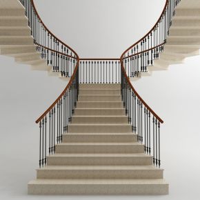 现代大堂楼梯