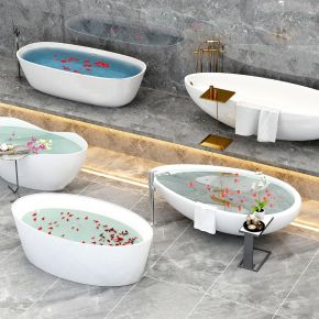 现代浴缸浴盆