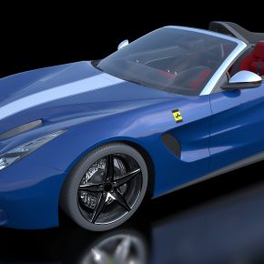 现代跑车 汽车 法拉利 精品跑车