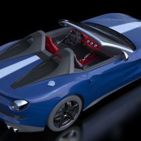 现代跑车 汽车 法拉利 精品跑车