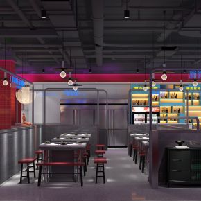 工业风餐厅