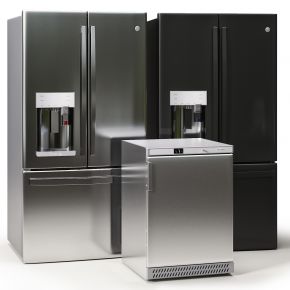 现代冰箱冰柜组合
