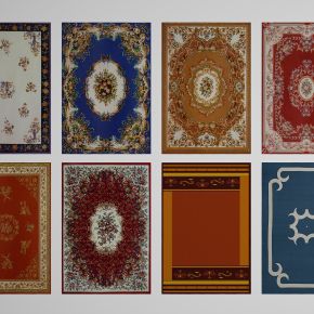 欧式古典地毯装饰