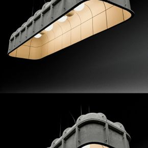 2现代工业吊灯金属灯罩吊灯台球灯